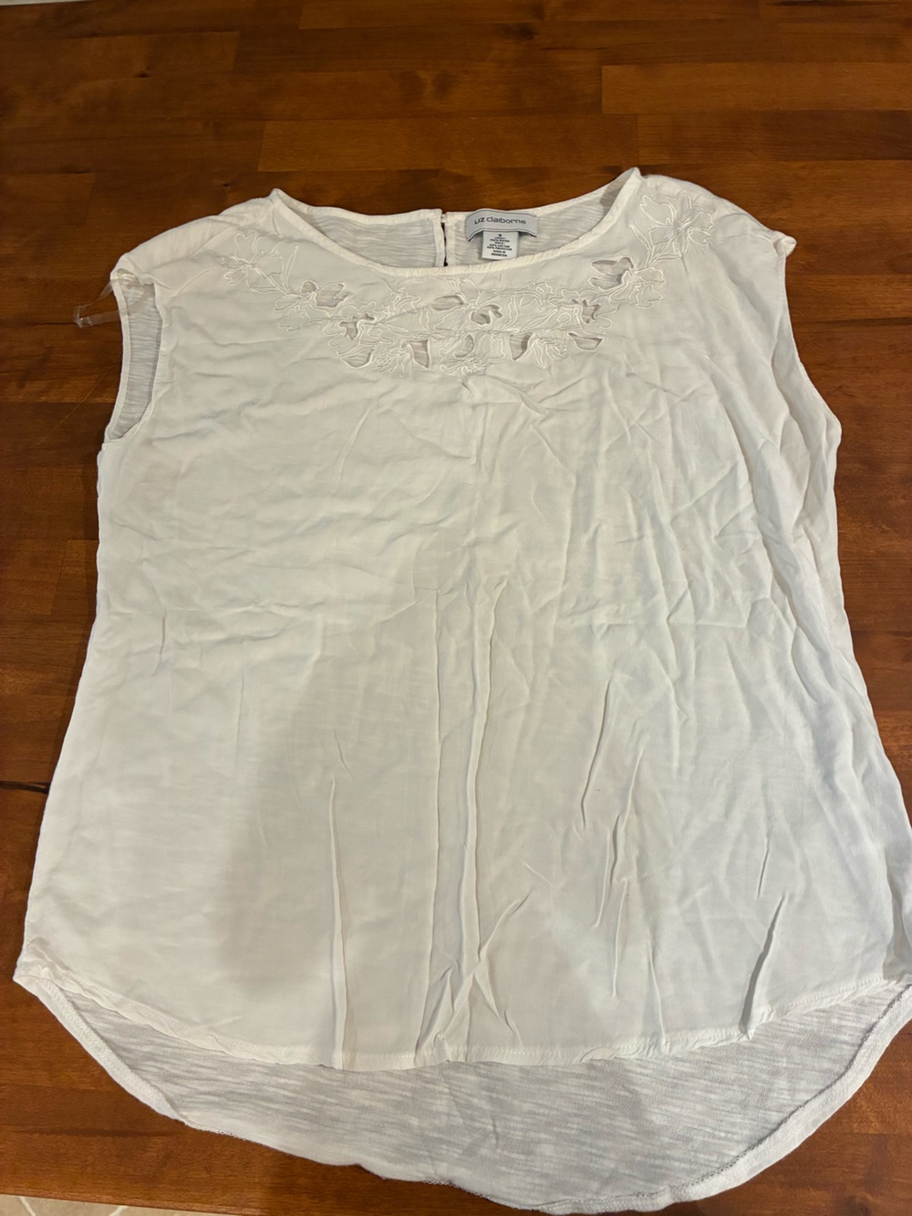 White Liz Claiborne top